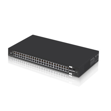 Ubiquiti EdgeSwitch 48 Lite Géré L2 L3 Gigabit Ethernet (10 100 1000) 1U Noir