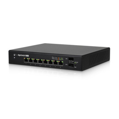 Ubiquiti EdgeSwitch 8 150W Géré L2 L3 Gigabit Ethernet (10 100 1000) Connexion Ethernet, supportant l'alimentation via ce port