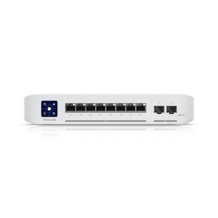 Ubiquiti UniFi Enterprise 8 PoE Géré L3 2.5G Ethernet (100 1000 2500) Connexion Ethernet, supportant l'alimentation via ce port