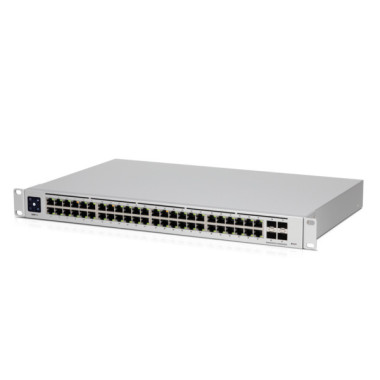 Ubiquiti UniFi USW-PRO-48-EU commutateur réseau Géré L3 Gigabit Ethernet (10 100 1000) Argent