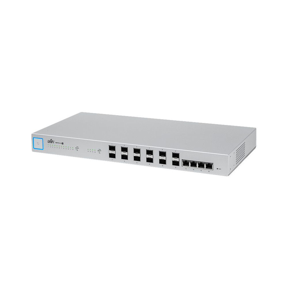 Ubiquiti UniFi US-16-XG commutateur réseau Géré L2 10G Ethernet (100 1000 10000) 1U Gris Ubiquiti UniFi US-16-XG commutateur réseau Géré L2 10G Ethernet (100 1000 10000) 1U Gris