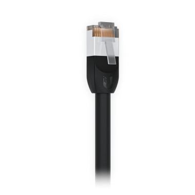 Ubiquiti UACC-CABLE-PATCH-OUTDOOR-1M-BK câble de réseau Noir Cat5e S UTP (STP)
