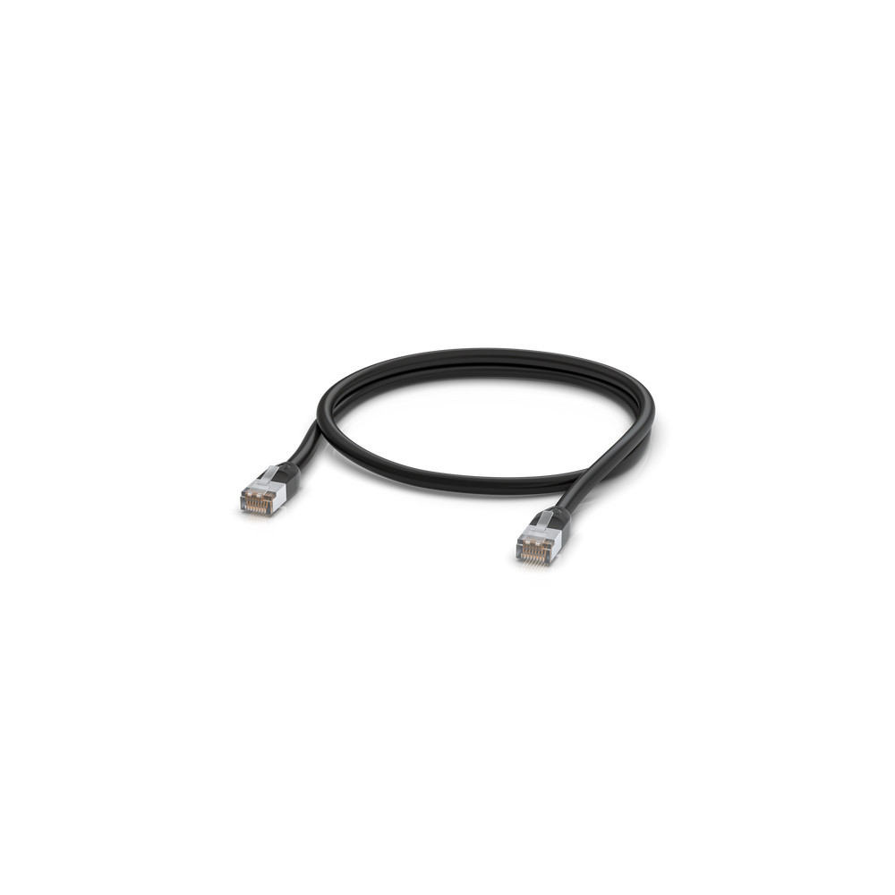 Ubiquiti UACC-CABLE-PATCH-OUTDOOR-1M-BK câble de réseau Noir Cat5e S UTP (STP)