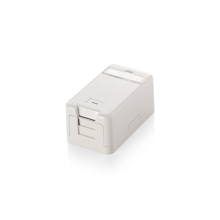 Equip 125121 boitier de prise de courant Blanc