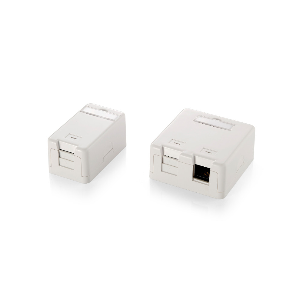 Equip 125121 boitier de prise de courant Blanc