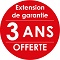 Extension de garantie 3 ans offertes