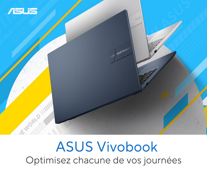 Nouveau chez Asus Business -Découvrez le Asus Expertbook P1 et renforcez votre efficacité où que vous soyez - Antivirus Pemium McAfee Offert pendant 1 an - Windows 11 et Copilot PC