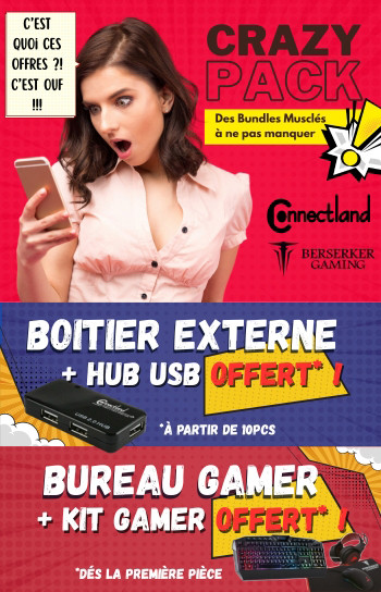 CRAZY PACK - Des Bundles musclés à ne pas manquer